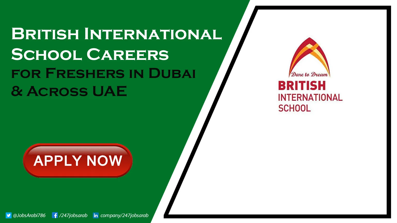 British International School Careers