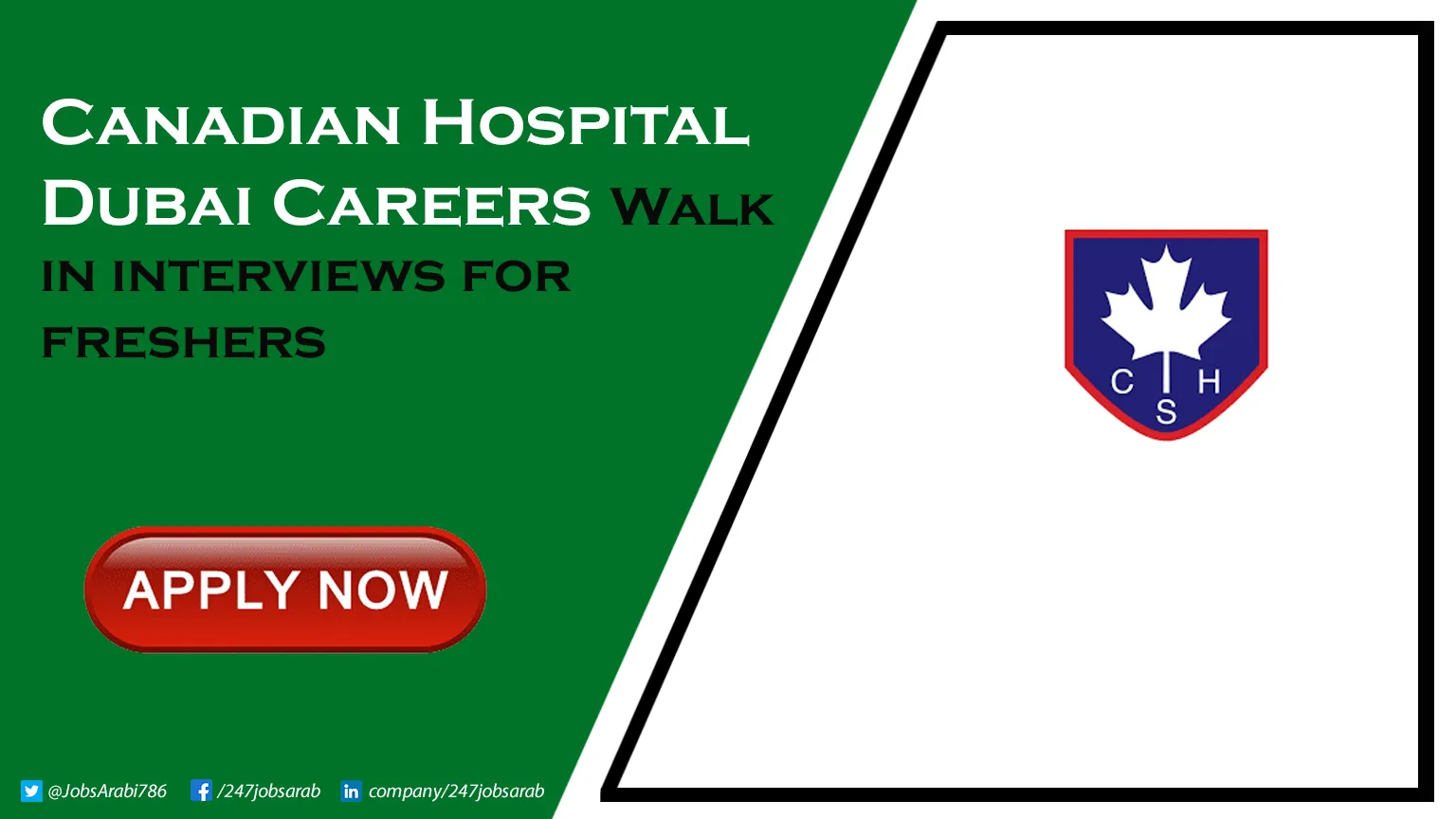 Canadian Hospital Dubai Careers