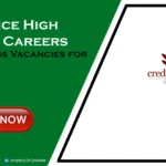 Credence High School Careers 2026 | Teacher Vacancies Credence High School Careers
