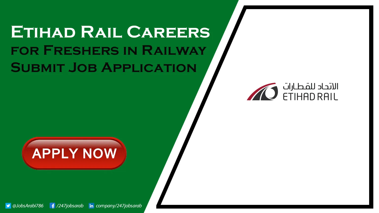 Etihad Rail Careers