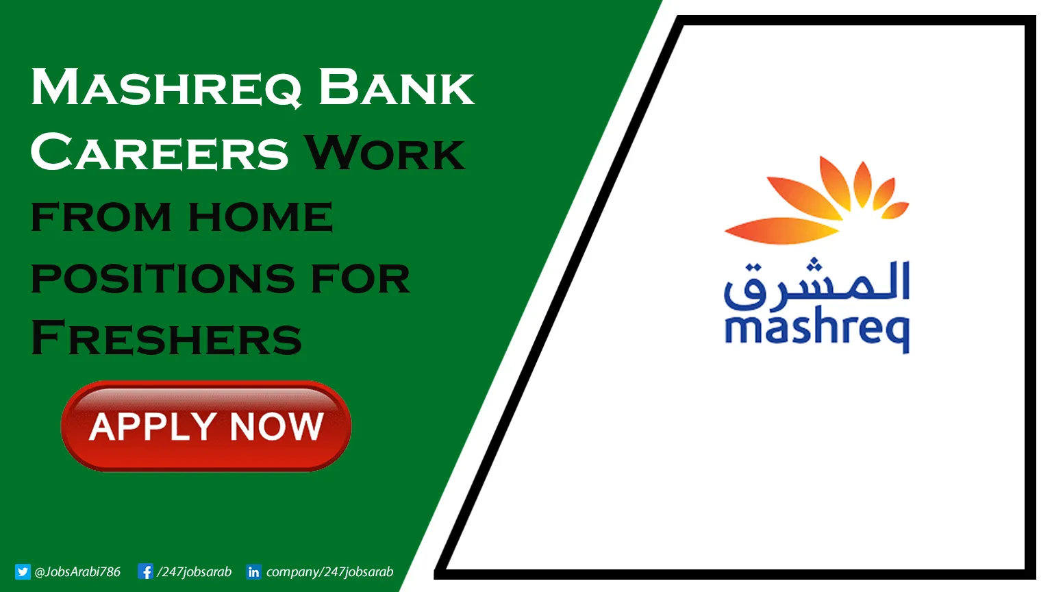 Mashreq Bank Careers