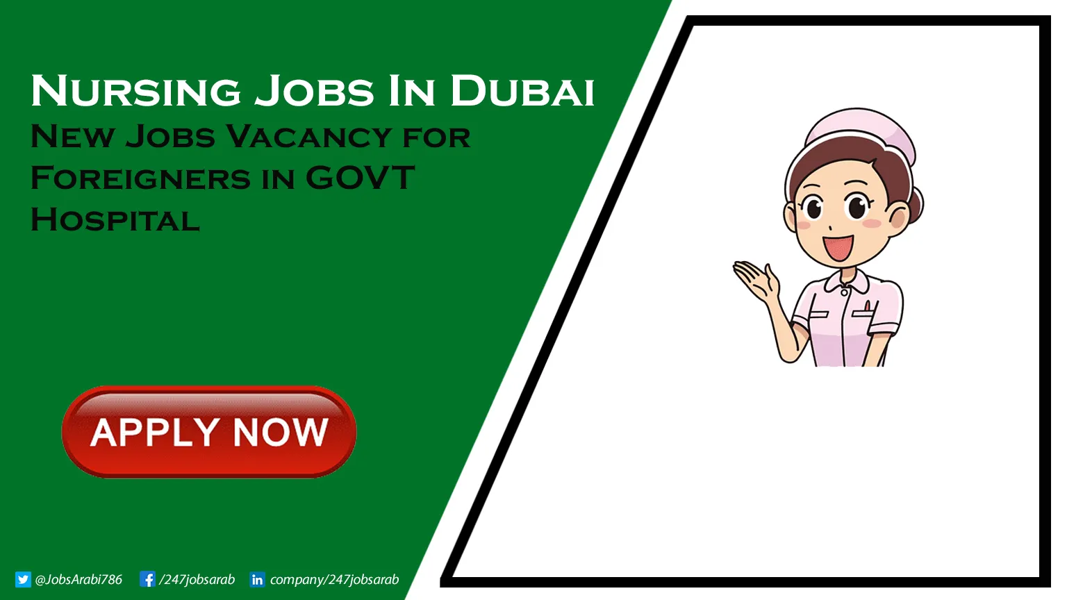Nursing Jobs in Dubai in GOVT Hospital for Foreigners with Visa Sponsorship Nursing Jobs in Dubai