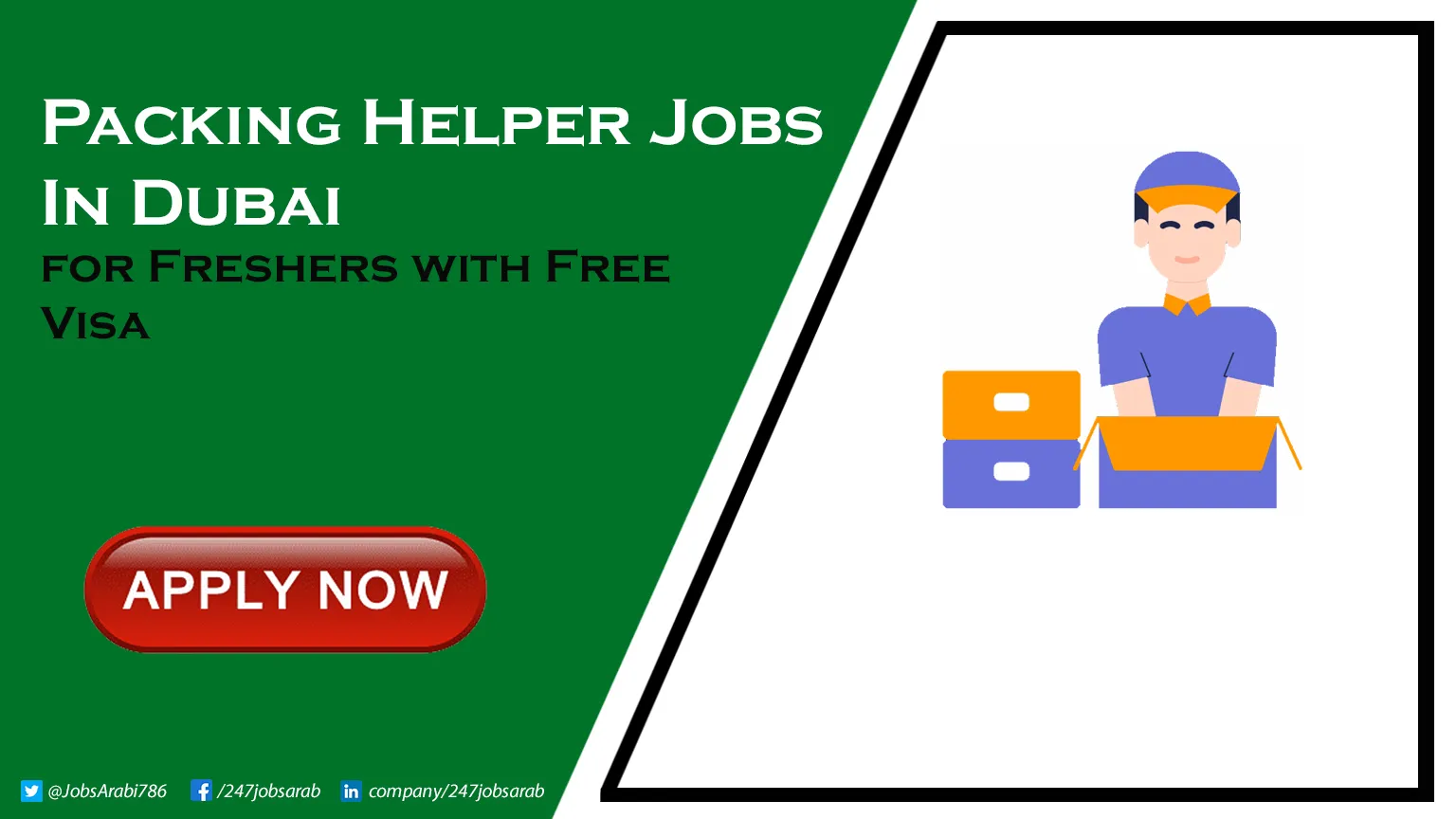 Packing Helper Jobs in Dubai